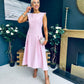 Gail Detailed Occasion Dress Pwr Pink Pre Order 11 Mar