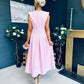 Gail Detailed Occasion Dress Pwr Pink Pre Order 11 Mar