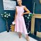 Gail Detailed Occasion Dress Pwr Pink Pre Order 11 Mar