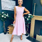 Gail Detailed Occasion Dress Pwr Pink Pre Order 11 Mar