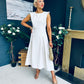 Gail Detailed Occasion Dress Almond Pre Order 11 Mar