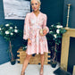 Leanne Detailed Occasion Dress Blush