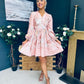 Leanne Detailed Occasion Dress Blush