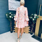 Leanne Detailed Occasion Dress Blush