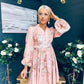 Leanne Detailed Occasion Dress Blush