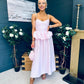 Vera Detailed Occasion Dress Pink