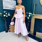 Vera Detailed Occasion Dress Pink