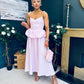 Vera Detailed Occasion Dress Pink