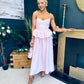 Vera Detailed Occasion Dress Pink