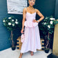 Vera Detailed Occasion Dress Pink
