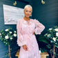 Enya Embellished Occasion Dress Pwr Pink
