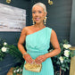 Robyn One Shoulder Midi Dress Pastel