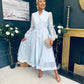 Nicola Embellished Occasion Dress Pastel