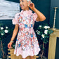 Diana Embellished Occasion Mini Dress Pink