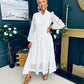 Nicola Embellished Occasion Dress White