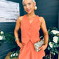Teddie Waistcoat And Skort Set Coral