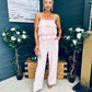 Dakota Plisse Detailed Top & Trouser Set Pwr Pink