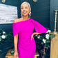 Miranda Detailed Occasion Dress Orchid