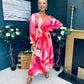 Bailey Banded Midi Dress Ruby