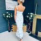 Rhona Occasion Dress Floral Blue