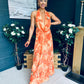 Carrie Halterneck Occasion Dress Amber