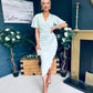 Natasha Angel Sleeve Midi Dress Sage