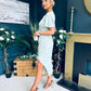 Natasha Angel Sleeve Midi Dress Sage