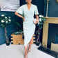 Natasha Angel Sleeve Midi Dress Sage