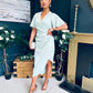 Natasha Angel Sleeve Midi Dress Sage