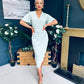 Natasha Angel Sleeve Midi Dress Sage