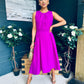 Jean Detailed Occasion Dress Orchid