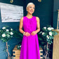 Jean Detailed Occasion Dress Orchid