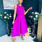 Jean Detailed Occasion Dress Orchid