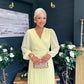 Blaire Banded Midi Dress Yellow Pre Order Arriving 10 May