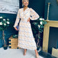 Laoise Banded Midi Dress Yellow