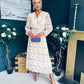 Laoise Banded Midi Dress Yellow