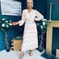 Laoise Banded Midi Dress Yellow