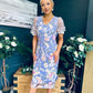 Mandy Embellished Occasion Dress Lilac