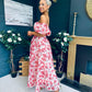 Samantha Bardot Occasion Dress Rouge