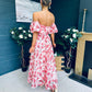 Samantha Bardot Occasion Dress Rouge