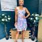 Hayley Embellished Occasion Mini Dress Lilac