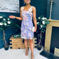 Hayley Embellished Occasion Mini Dress Lilac