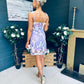 Hayley Embellished Occasion Mini Dress Lilac
