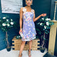 Hayley Embellished Occasion Mini Dress Lilac