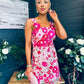 Hayley Embellished Occasion Mini Dress Pink