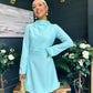 Harlow Detailed Mini Dress Pastel