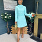 Harlow Detailed Mini Dress Pastel
