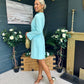 Harlow Detailed Mini Dress Pastel