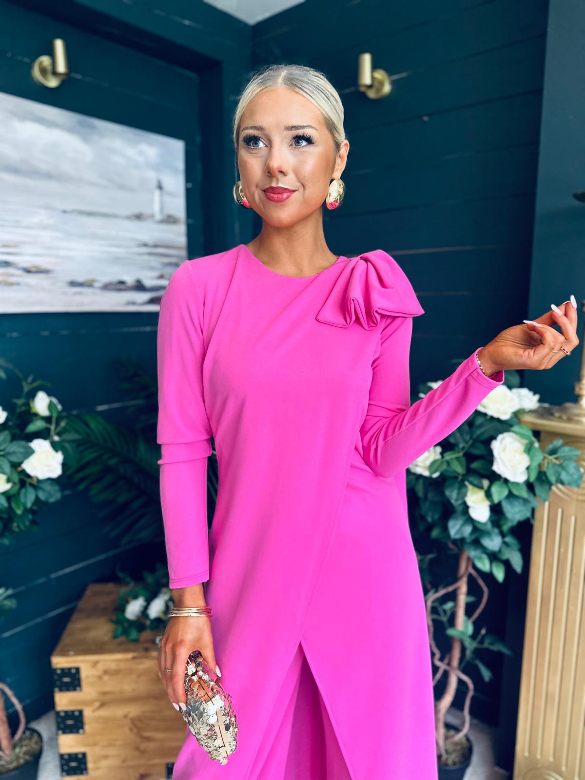 Penny Top And Trouser Set Magenta