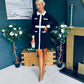 Calandra Knit Mini Dress Black